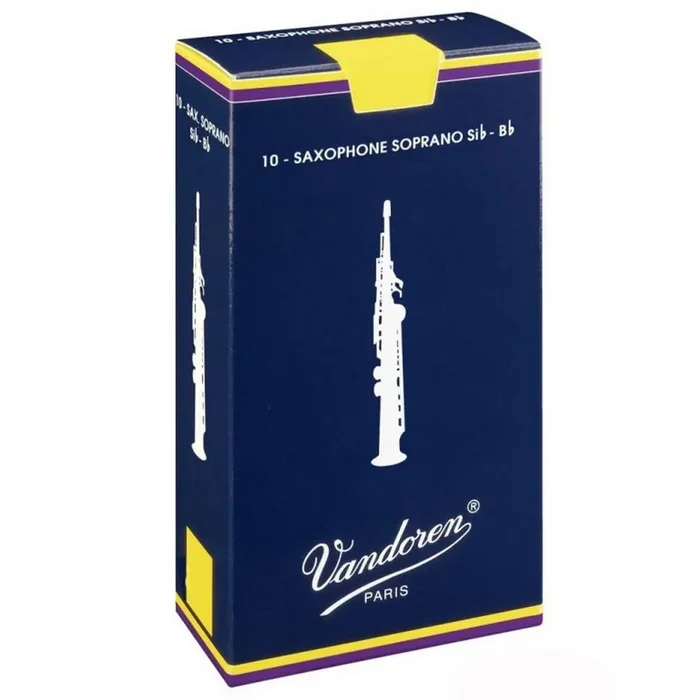 Bestseller Vandoren traditional blu 10 ance per sax soprano n 2 1/2