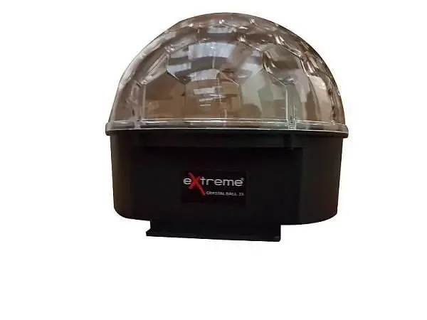 Extreme CRYSTAL BALL-33 EFFETTO LUCE LED MAGIC MEZZA SFERA